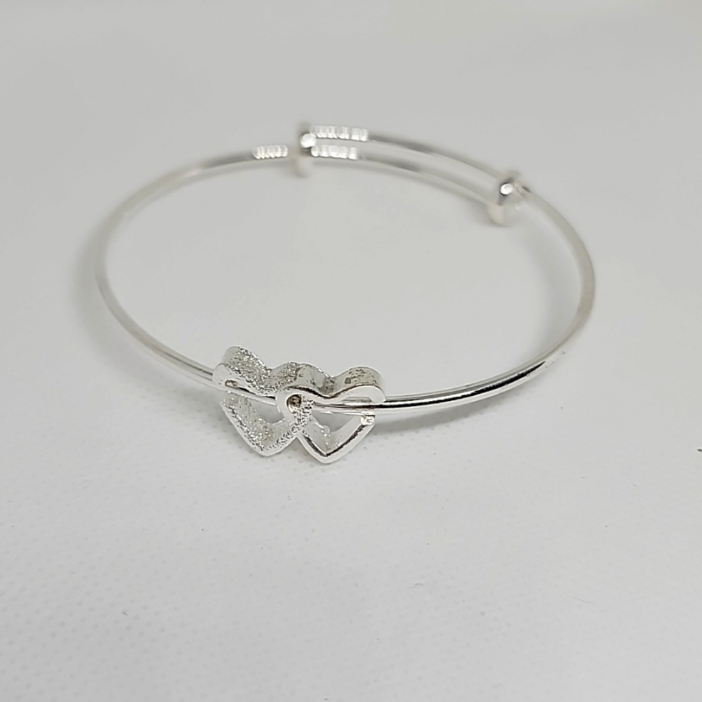 Double Heart 💕 Love ❤️ Bracelet NWT!!